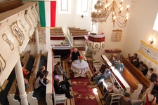 A huszti templomban