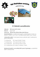 8. Asztalitenisz